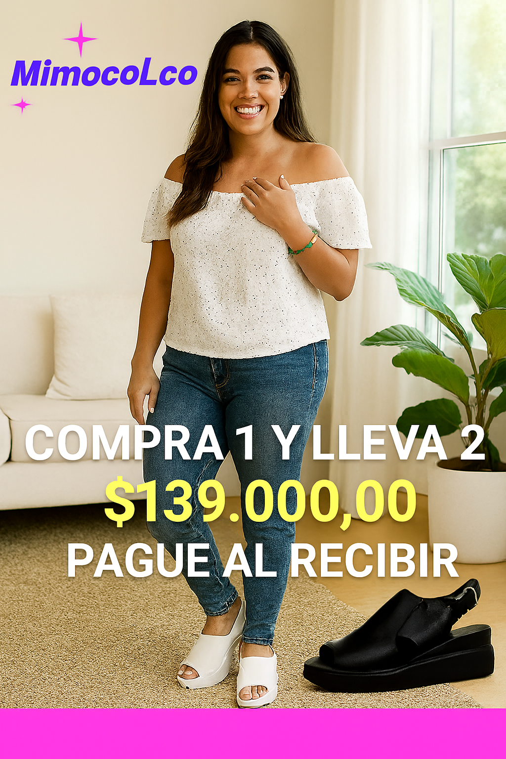 COMBO 2 SANDALIAS ORTOFLEX MOÑA SATIN